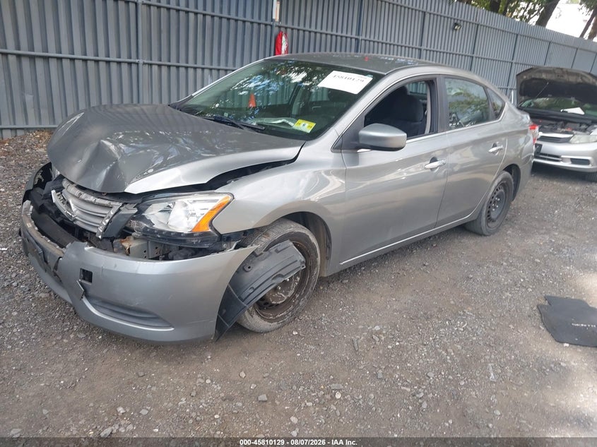 Vin: 3n1ab7ap1dl698830, lot: 46308975, nissan sentra sv 20132