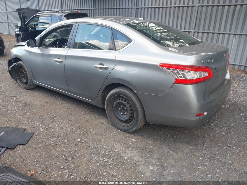 Vin: 3n1ab7ap1dl698830, lot: 46308975, nissan sentra sv 20133