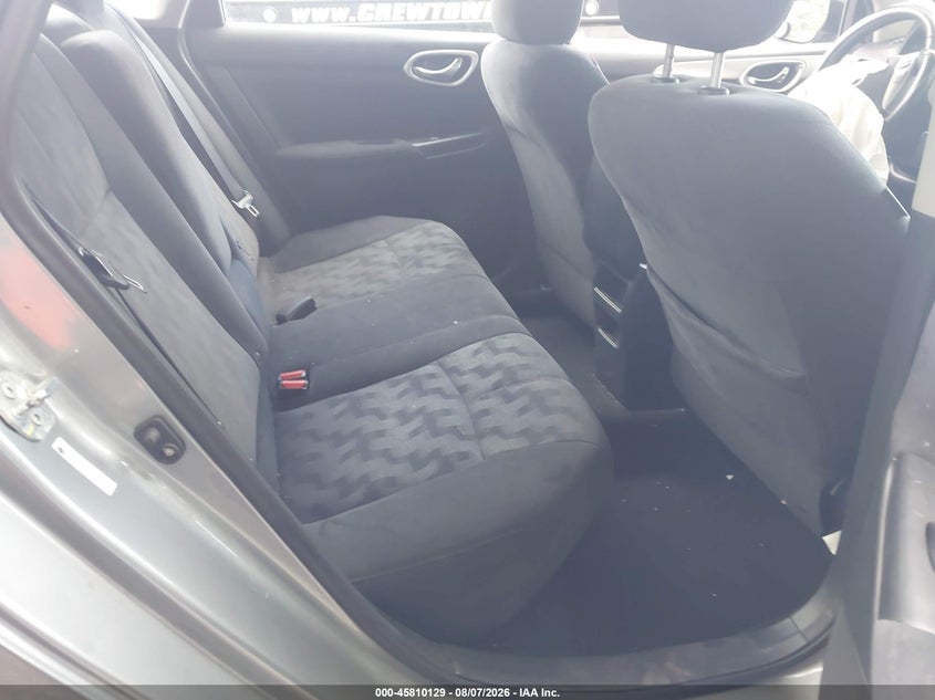 2013 NISSAN SENTRA SEDAN 1.8L I-4 DOHC, VVT, 130HP