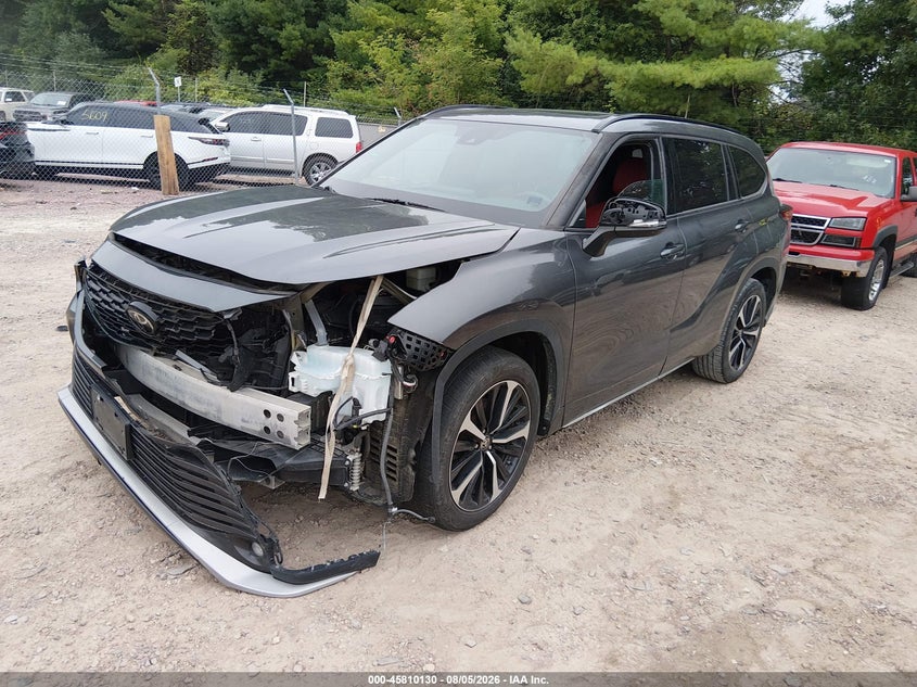 Vin: 5tdjzrbh9ms083237, lot: 46308976, toyota highlander xse 20212