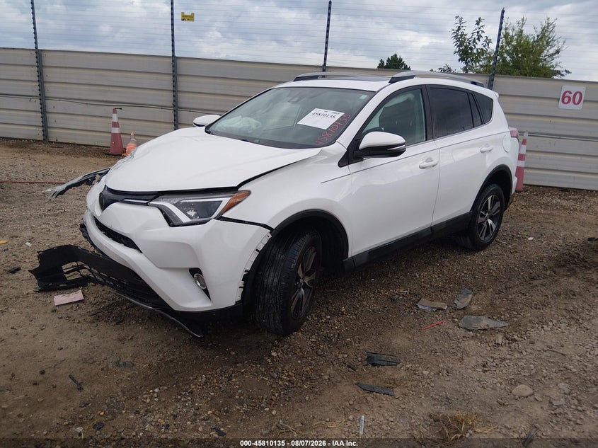 Vin: 2t3wfrev0jw474898, lot: 46308982, toyota rav4 xle 20182