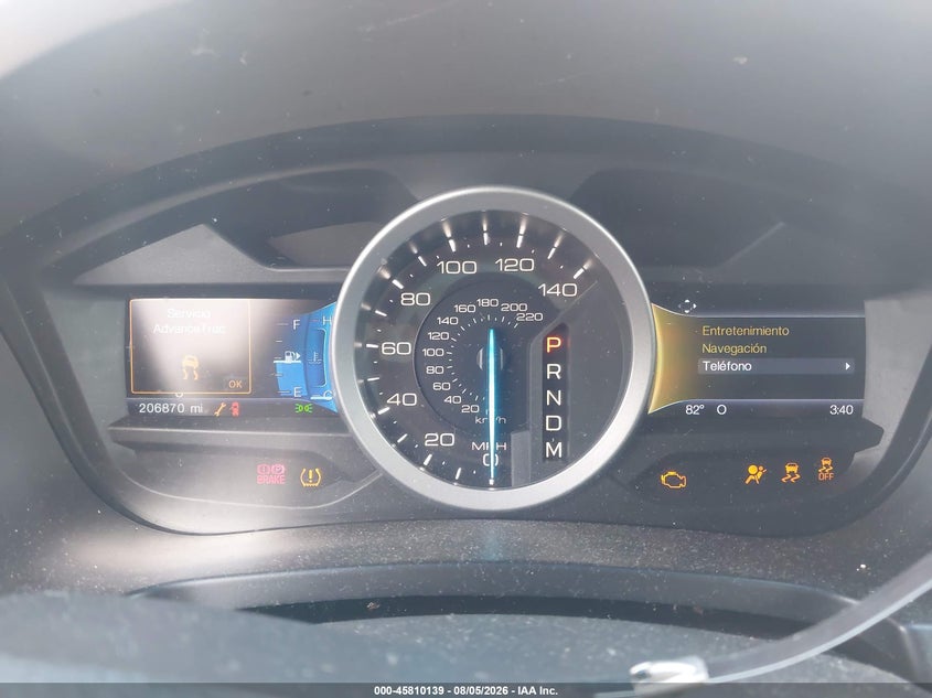 2015 FORD EXPLORER auction photo 7