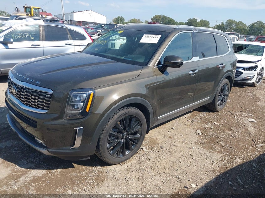 Vin: 5xyp5dhc2lg087551, lot: 46309001, kia telluride sx 20202