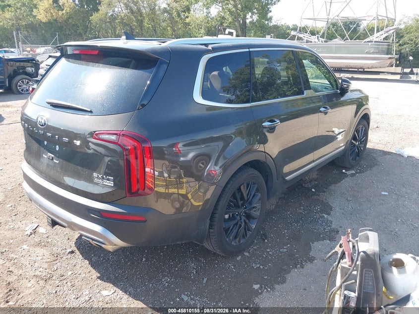 Vin: 5xyp5dhc2lg087551, lot: 46309001, kia telluride sx 20204