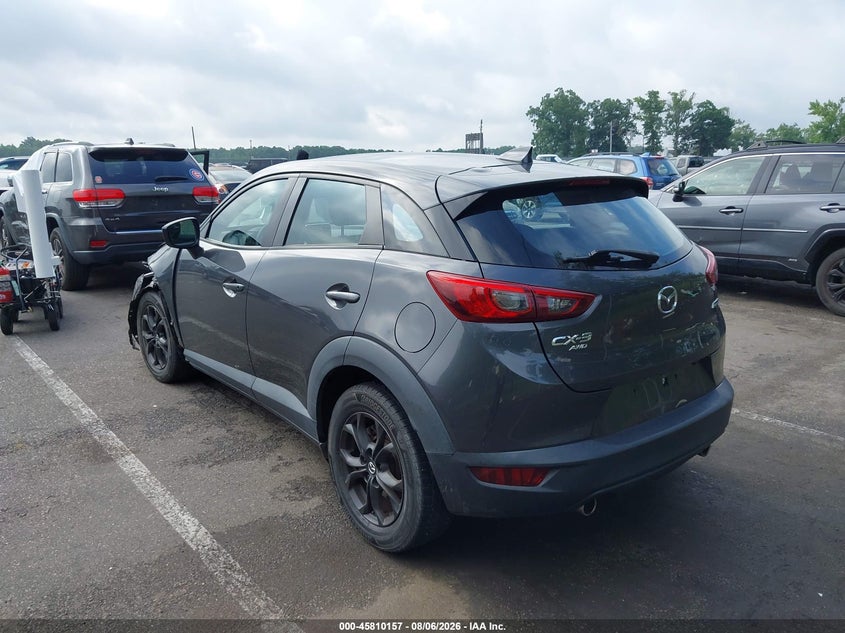 Vin: jm1dkfb73h0171670, lot: 46309003, mazda cx-3 sport 20173