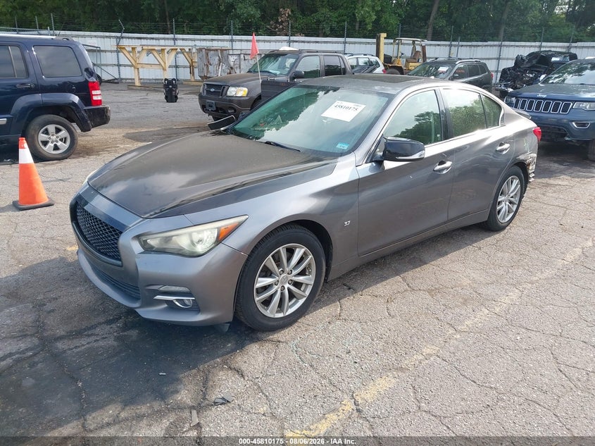 Vin: jn1bv7ar5em683896, lot: 46309021, infiniti q50 premium/sport 20142