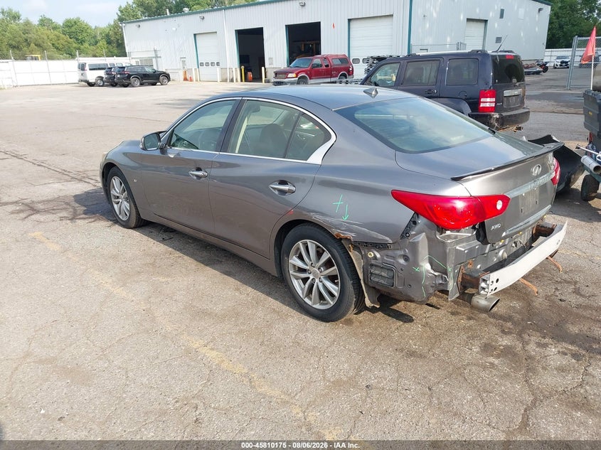 Vin: jn1bv7ar5em683896, lot: 46309021, infiniti q50 premium/sport 20143