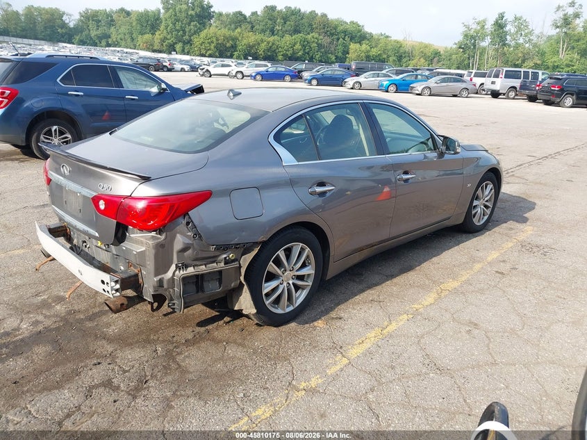 Vin: jn1bv7ar5em683896, lot: 46309021, infiniti q50 premium/sport 20144