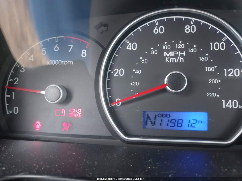 2010 HYUNDAI ELANTRA auction photo 7