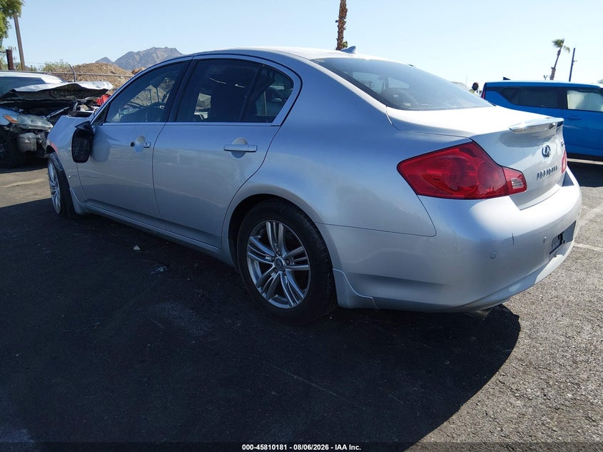 Vin: jn1cv6ar0bm353898, lot: 46309027, infiniti g37x 20113