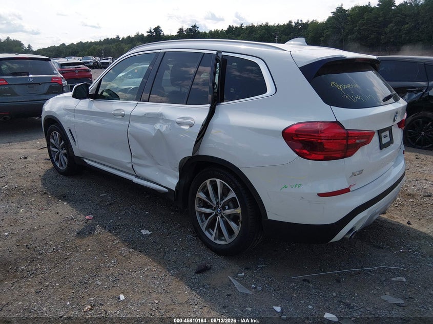 Vin: 5uxtr9c57klp86345, lot: 46309030, bmw x3 xdrive30i 20193