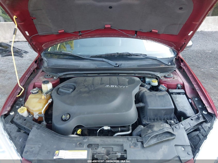 CHRYSLER 200 2012 VIN 1C3CCBCG9CN306697