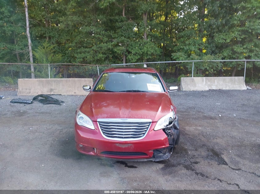 CHRYSLER 200 2012 VIN 1C3CCBCG9CN306697