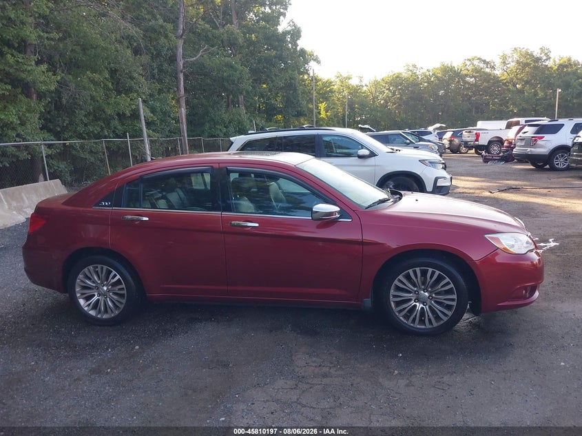 CHRYSLER 200 2012 VIN 1C3CCBCG9CN306697