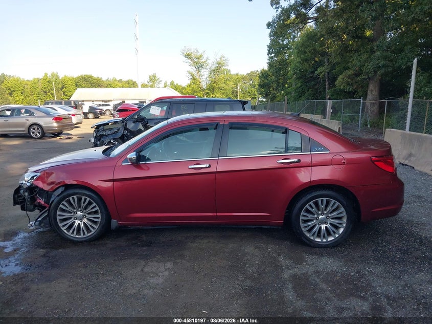 CHRYSLER 200 2012 VIN 1C3CCBCG9CN306697