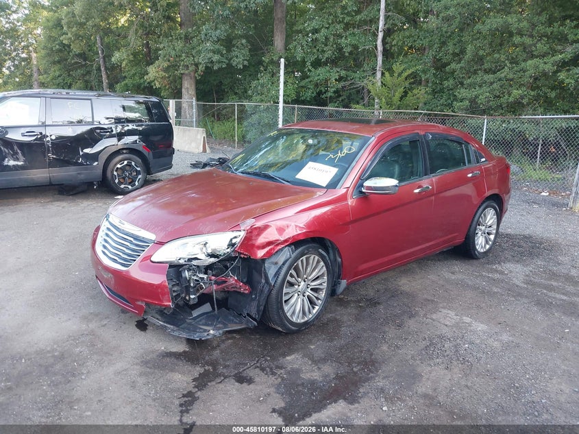 Vin: 1c3ccbcg9cn306697, lot: 46309043, chrysler 200 limited 20122