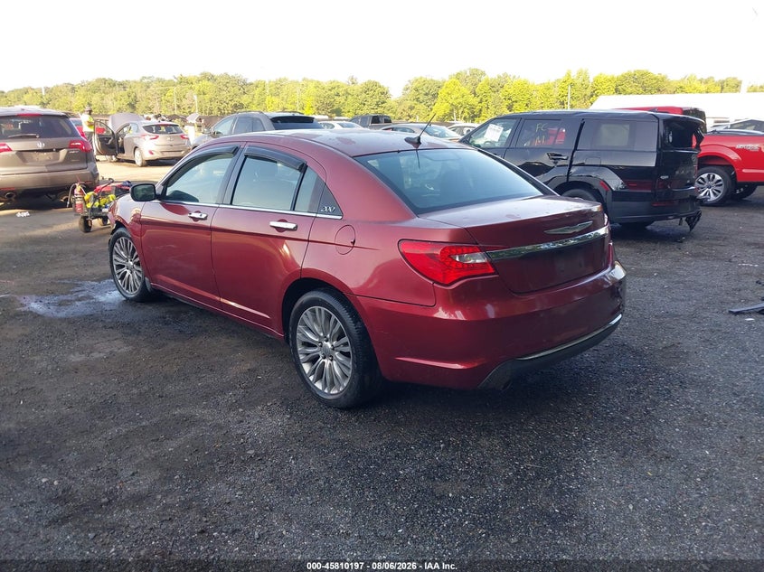 Vin: 1c3ccbcg9cn306697, lot: 46309043, chrysler 200 limited 20123