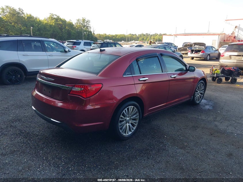 Vin: 1c3ccbcg9cn306697, lot: 46309043, chrysler 200 limited 20124
