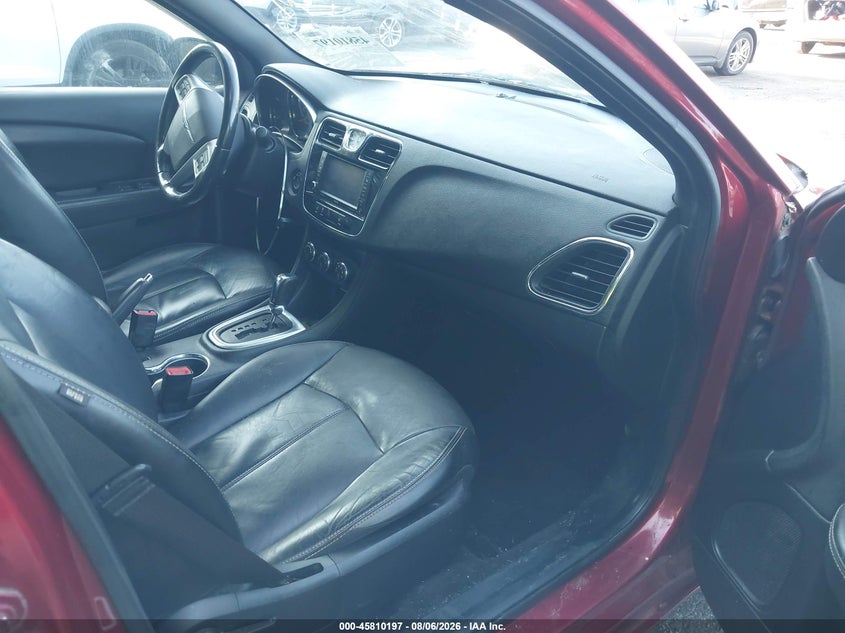 CHRYSLER 200 2012 VIN 1C3CCBCG9CN306697