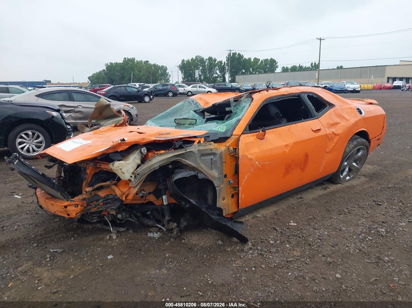 Vin: 2c3cdybt8eh185476, lot: 46309052, dodge challenger r/t 20142