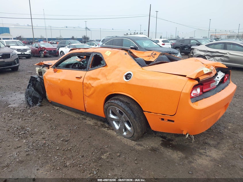 Vin: 2c3cdybt8eh185476, lot: 46309052, dodge challenger r/t 20143