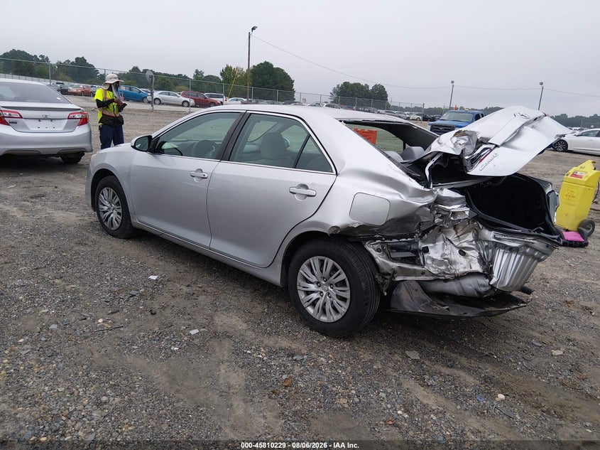Vin: 4t1bf1fkxdu638630, lot: 46309075, toyota camry l 20133
