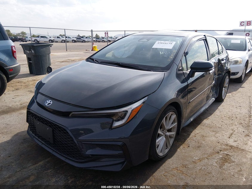 Vin: jtdt4mce7r3520160, lot: 46309084, toyota corolla xse 20242