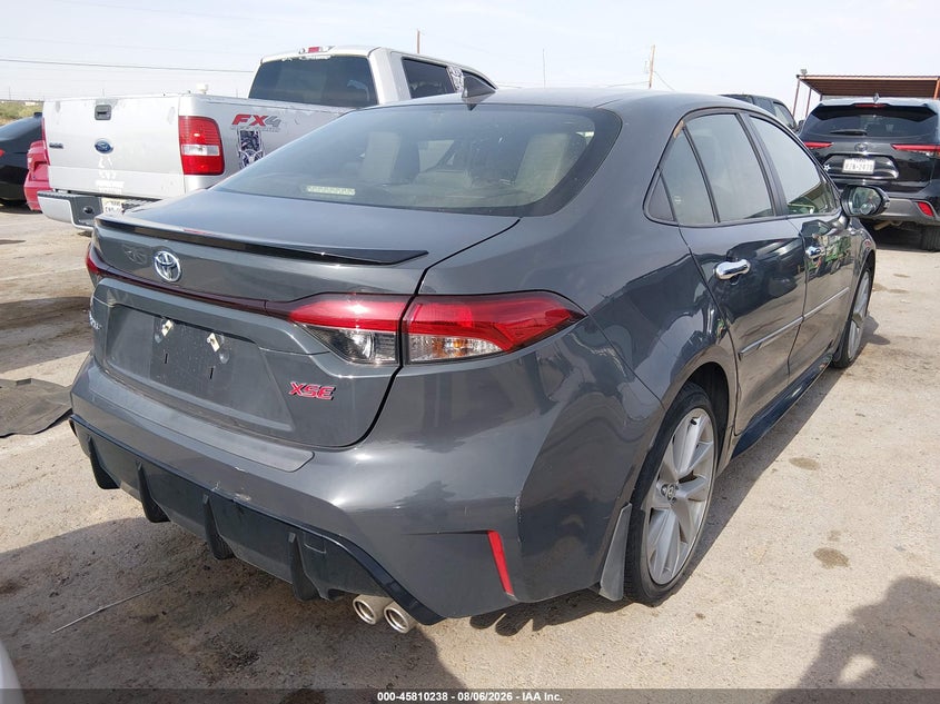 Vin: jtdt4mce7r3520160, lot: 46309084, toyota corolla xse 20244