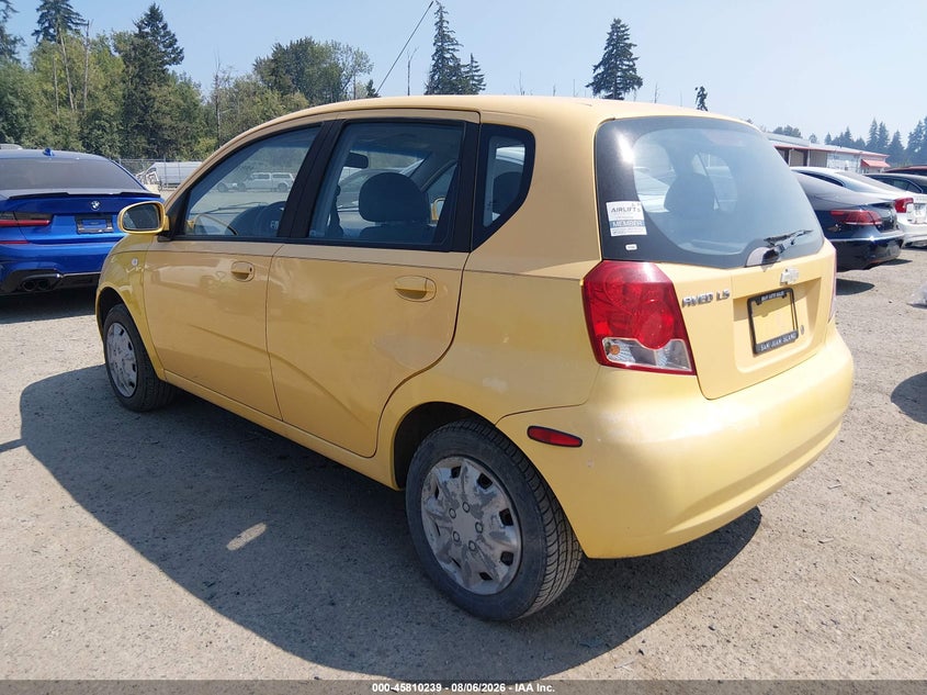 2006 CHEVROLET AVEO auction photo 3