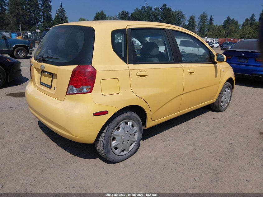 2006 CHEVROLET AVEO auction photo 4