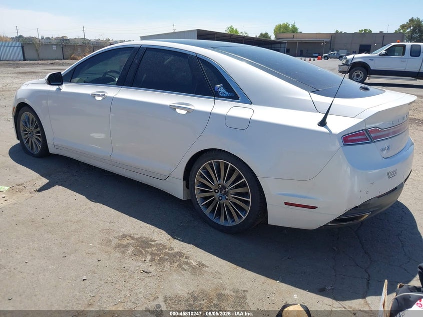 Vin: 3ln6l2jk2er811699, lot: 46309093, lincoln mkz 20143