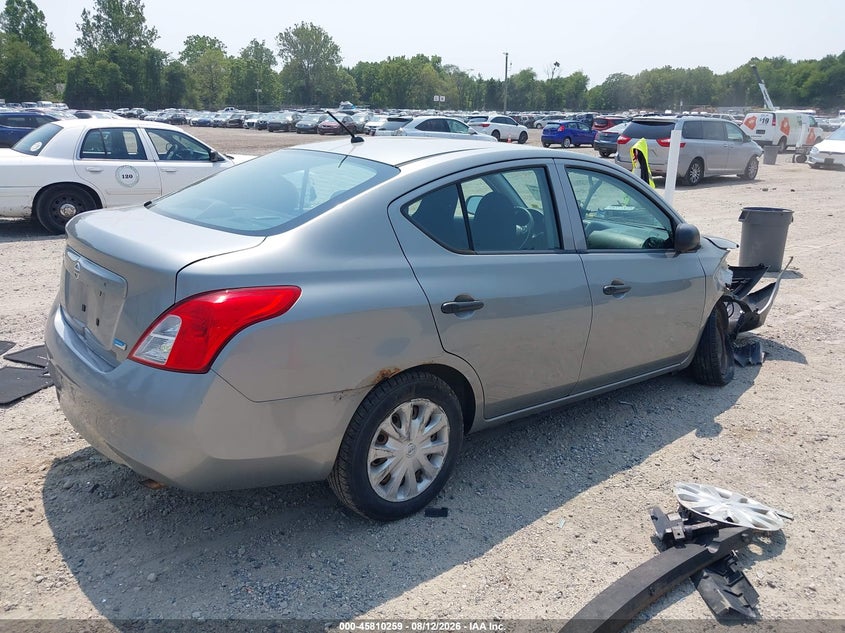 Vin: 3n1cn7ap4cl848444, lot: 46309105, nissan versa 1.6 s 20124