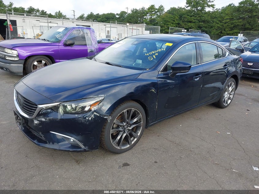 Vin: jm1gl1w53h1105961, lot: 46309117, mazda mazda6 grand touring 20172