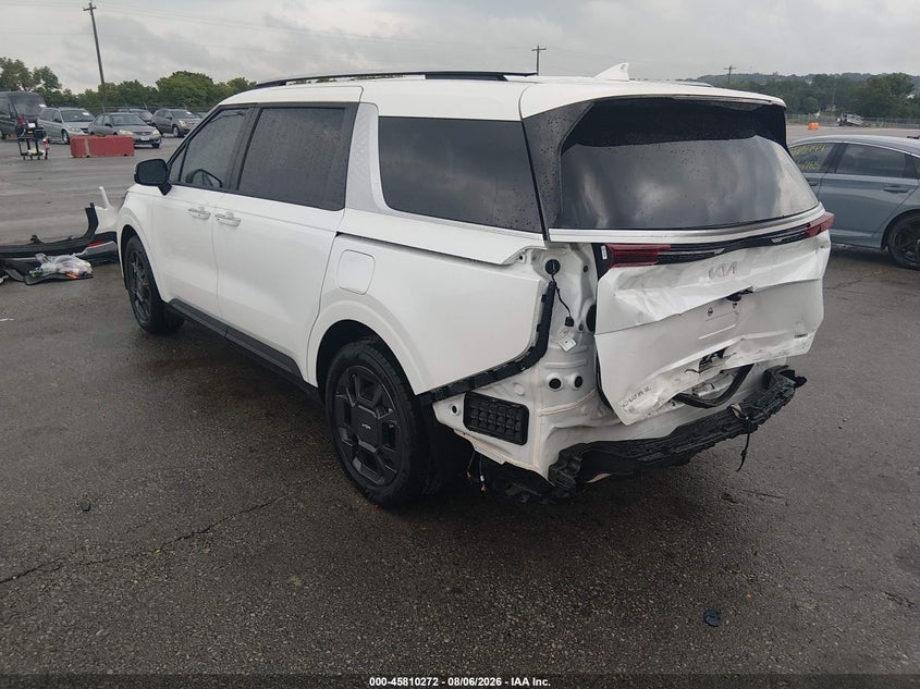 2026 KIA CARNIVAL MPV HYBRID auction photo 3