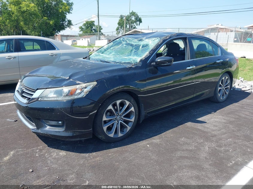 Vin: 1hgcr2f59fa001346, lot: 46309119, honda accord sport 20152
