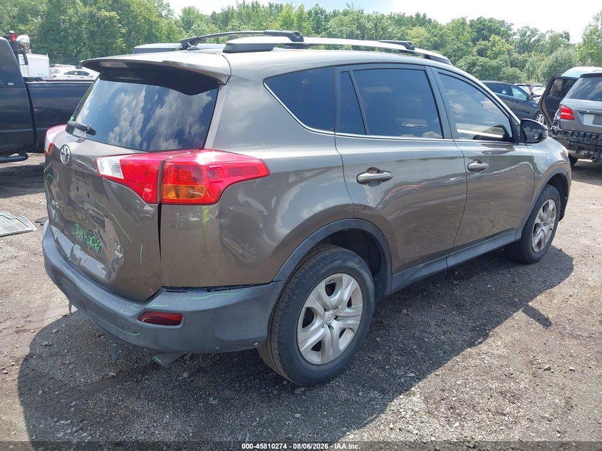 Vin: 2t3bfrev2dw042753, lot: 46309120, toyota rav4 le 20134