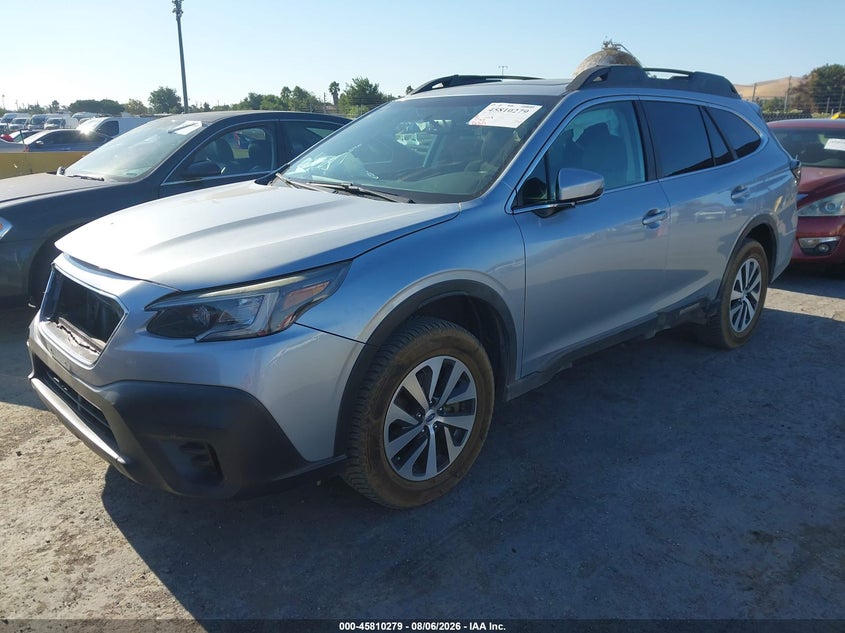 Vin: 4s4btafc1m3214180, lot: 46309125, subaru outback premium 20212