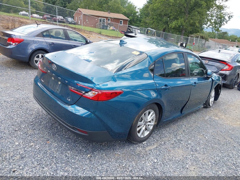 Vin: 4t1daack1su519891, lot: 46309146, toyota camry xse/xle/le/se 20254