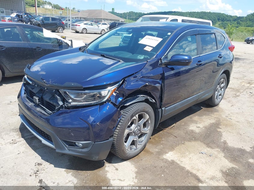 Vin: 2hkrw2h80hh611592, lot: 46309156, honda cr-v ex-l/ex-l navi 20172
