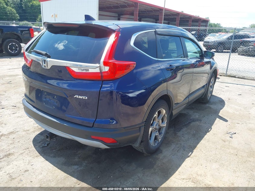 Vin: 2hkrw2h80hh611592, lot: 46309156, honda cr-v ex-l/ex-l navi 20174