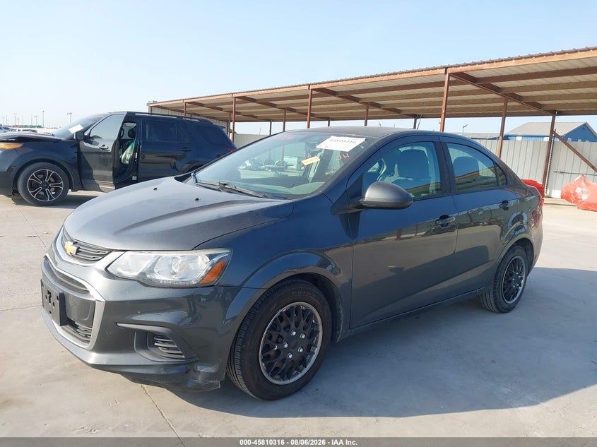 Vin: 1g1jb5sh1h4130123, lot: 46309162, chevrolet sonic ls auto 20172