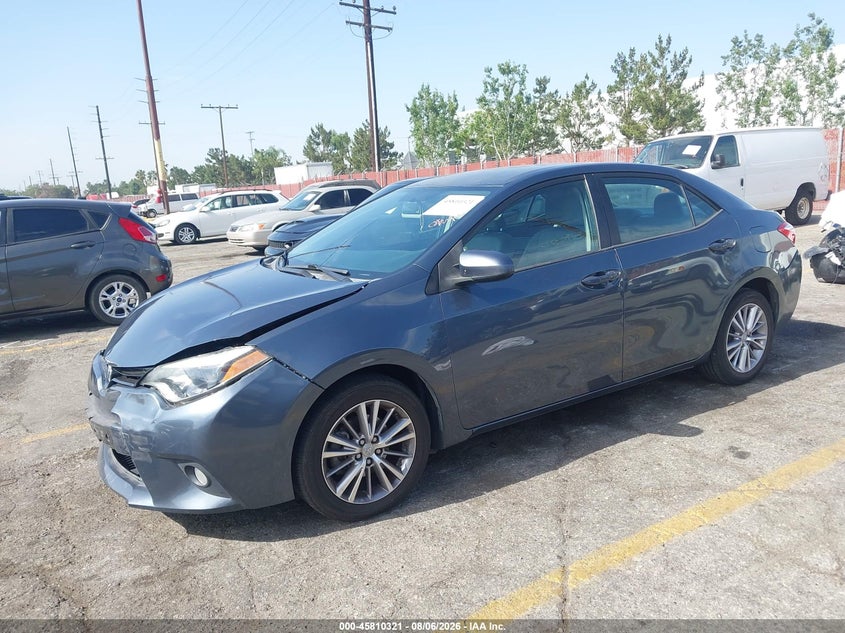 Vin: 5yfburhe2ep074597, lot: 46309167, toyota corolla le plus 20142