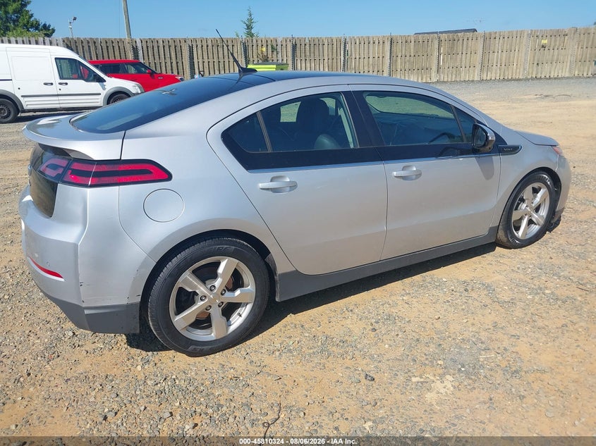 Vin: 1g1rd6e44bu100617, lot: 46309170, chevrolet volt 20114