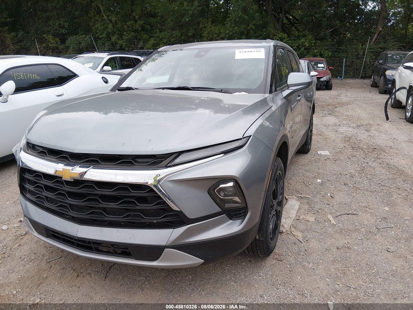 Vin: 3gnkbcr44ps181169, lot: 46309172, chevrolet blazer fwd 2lt 20232