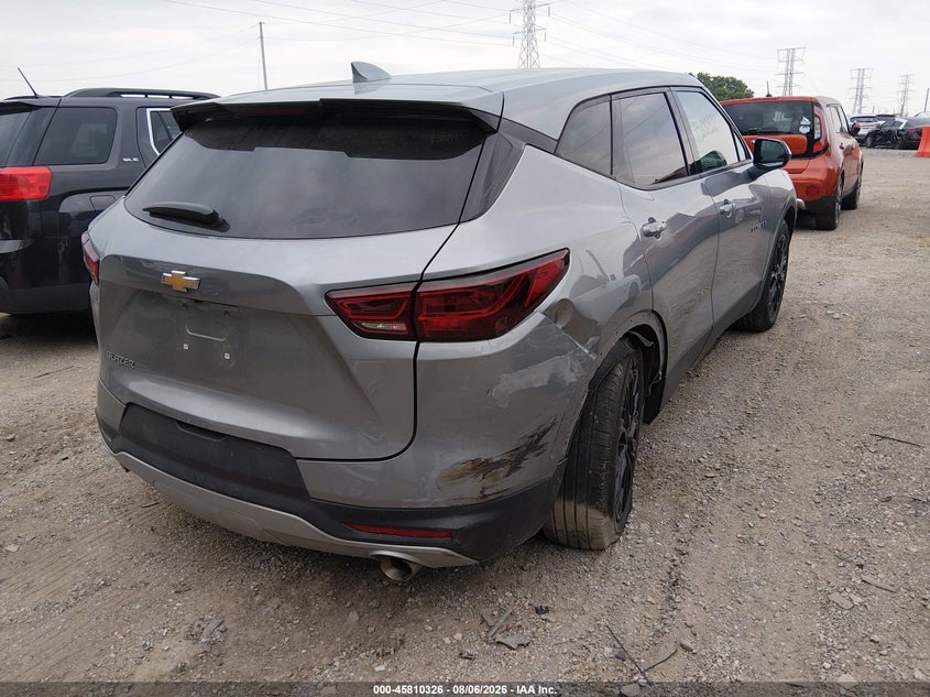 Vin: 3gnkbcr44ps181169, lot: 46309172, chevrolet blazer fwd 2lt 20234