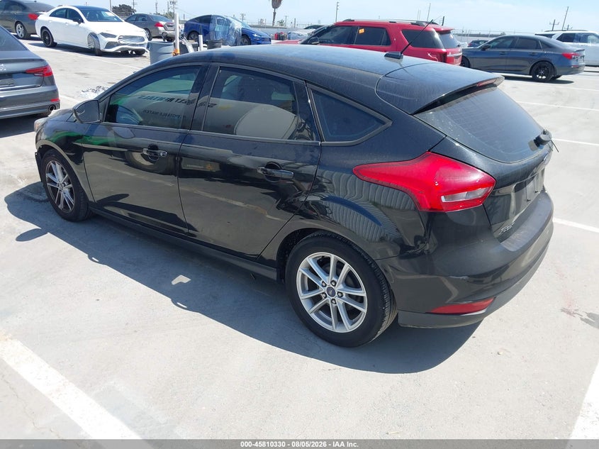 Vin: 1fadp3k20fl326987, lot: 46309176, ford focus se 20153