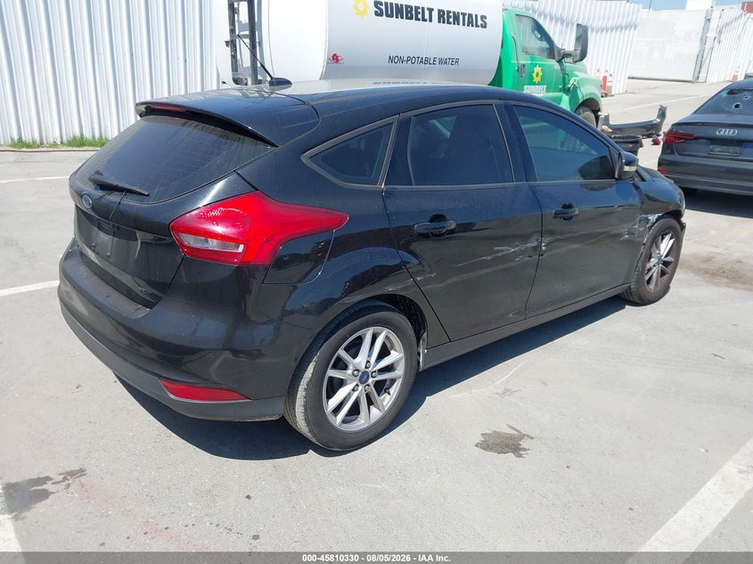 Vin: 1fadp3k20fl326987, lot: 46309176, ford focus se 20154