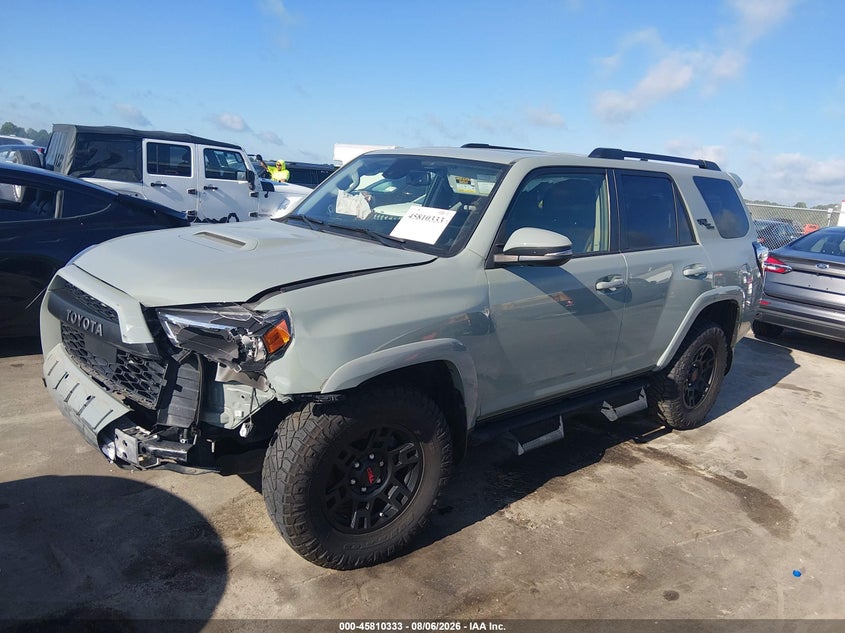 Vin: jteru5jr6p6137694, lot: 46309178, toyota 4runner trd off road premium 20232