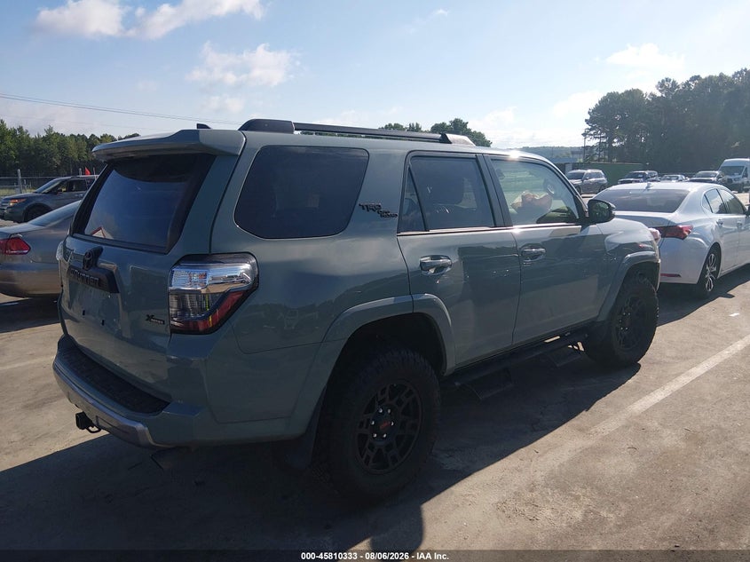 Vin: jteru5jr6p6137694, lot: 46309178, toyota 4runner trd off road premium 20234