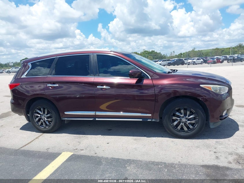 INFINITI JX35 2013 VIN 5N1AL0MN3DC312315